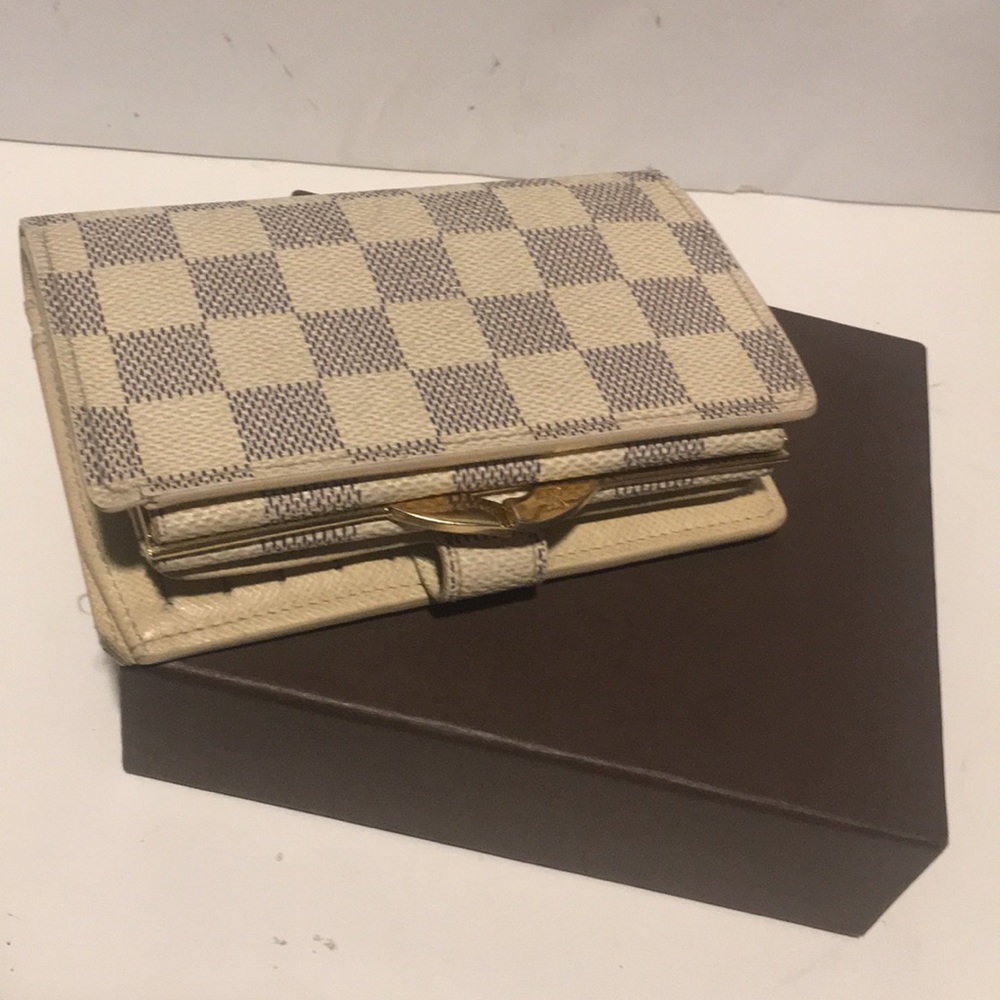 Louis Vuitton Damien azure wallet Authentic